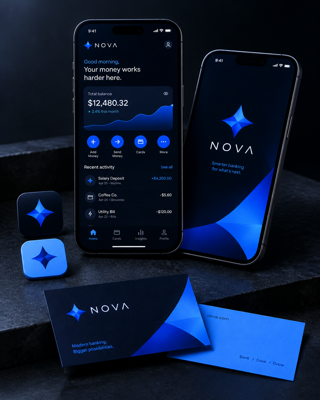 Брендинг проекта NOVA