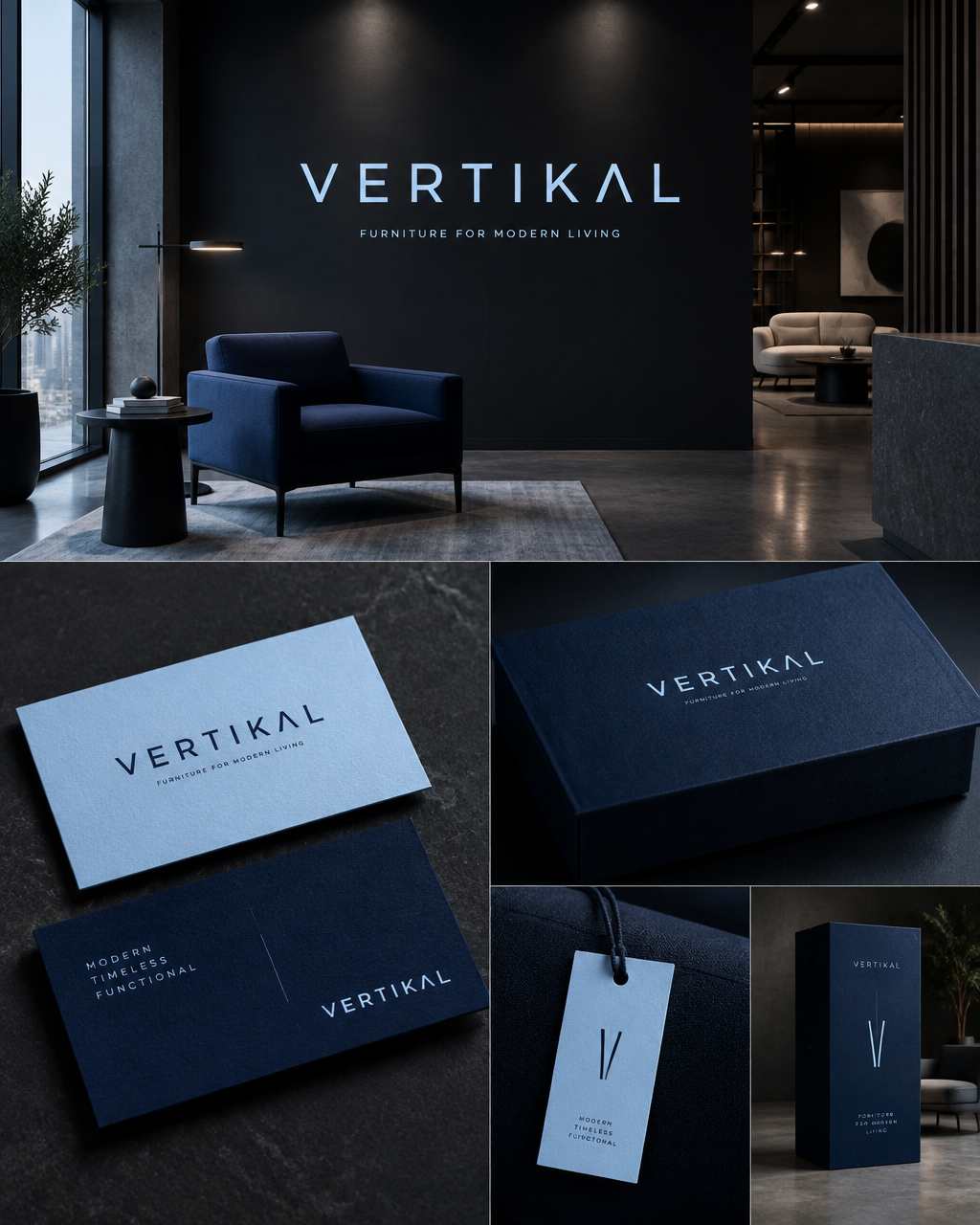 Брендинг проекта VERTIKAL